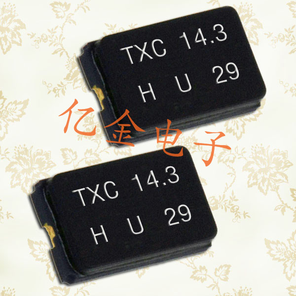 臺(tái)灣TXC品牌晶振,7A晶體諧振器,進(jìn)口二腳陶瓷面晶體